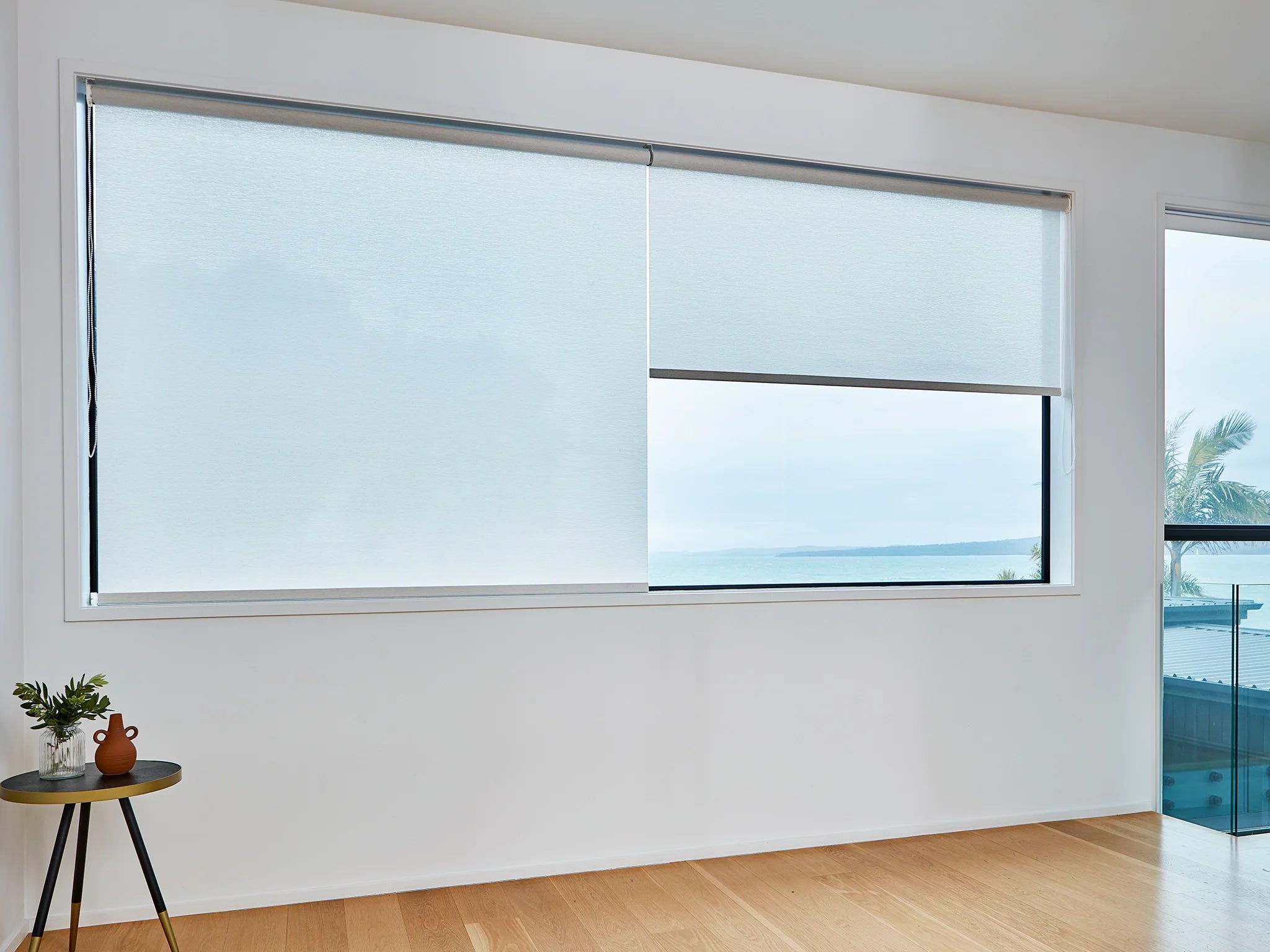 Vertical Angled Blinds-The Interiors Group