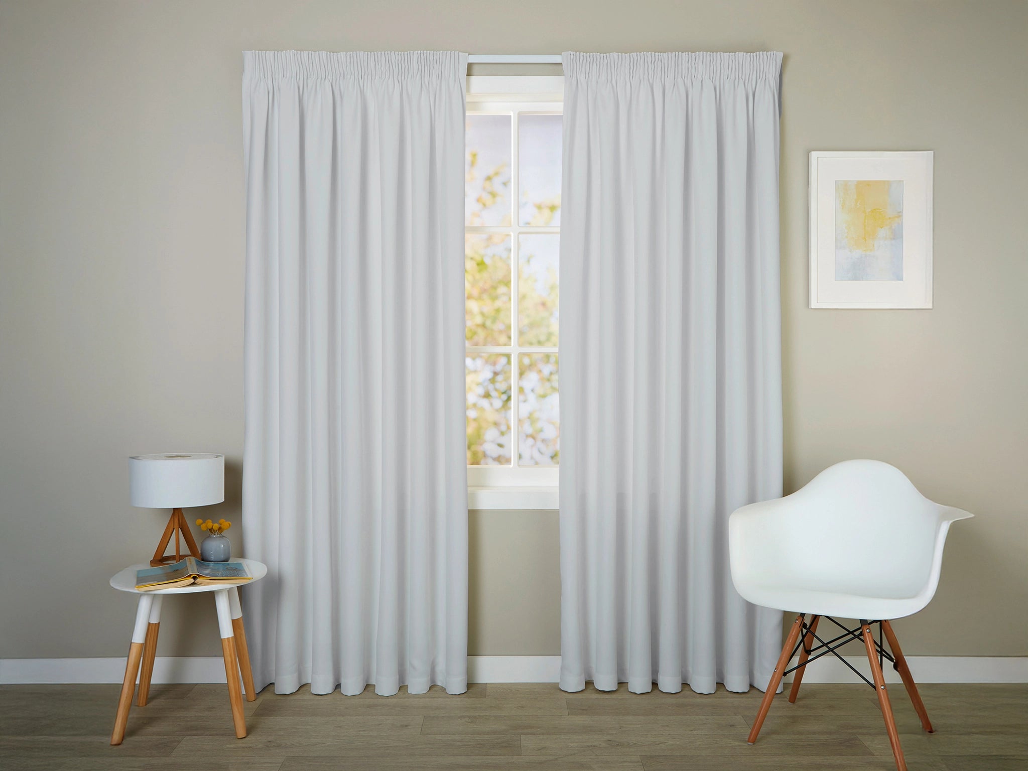 Triple Weave Lining Curtain - End of Line 210cm